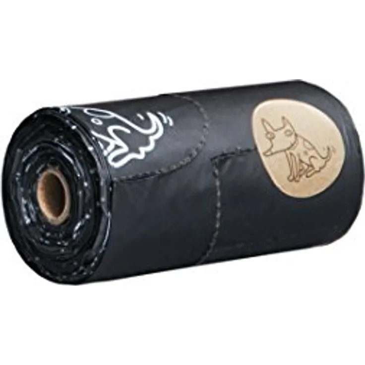 The Sustainable People TSP Bio-abbaubare Hundekotbeutel mit Henkeln, 100% heim-kompostierbar, extra dick (18µm), 252 Beutel (18 Rollen)