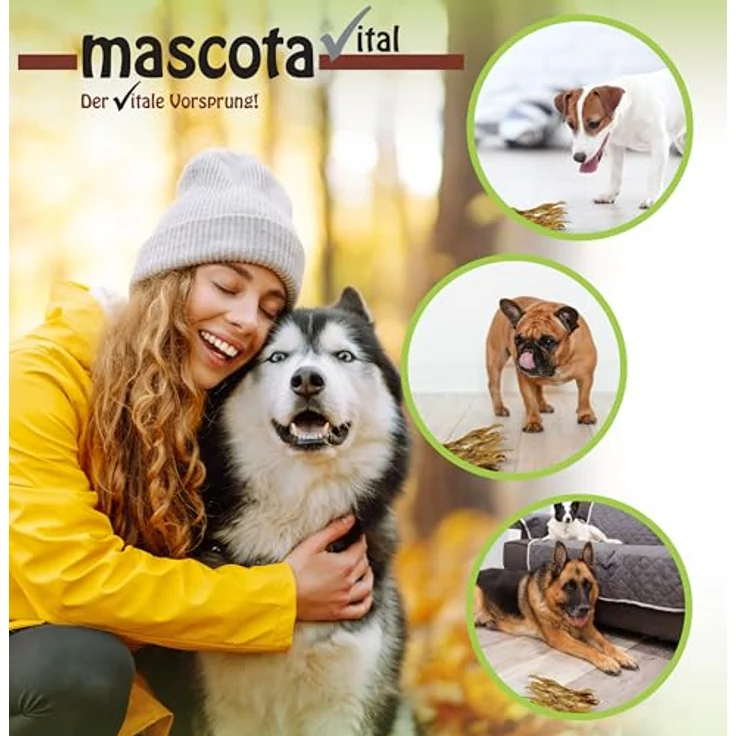 Mascota vital Kaninchenohren, getreidefreier Hundesnack für sensible Tiere, 200g – Bild 5