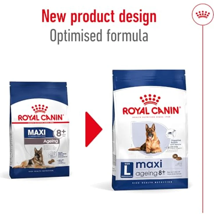 Royal Canin MAXI Ageing 8+, Trockenfutter für große Senior Hunde (26-44 kg), 2x15kg – Bild 9