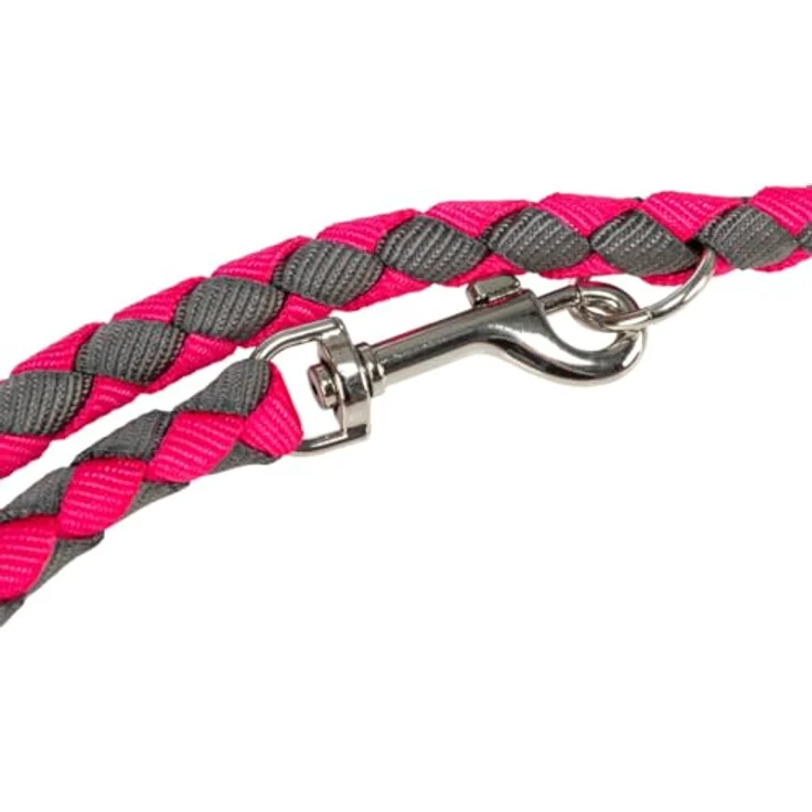 Trixie 143511 Cavo V~Leine, S–M: 2,00 m/ø 12 mm, fuchsia/graphit – Bild 3