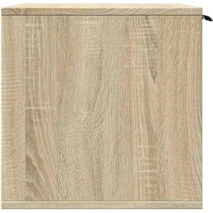 vidaXL Katzentoilette Sonoma Eiche 60x40x40 cm Holzwerkstoff, Cat Litter Box mit verstecktem Design und vielseitiger Nutzungsfunktion – Bild 8