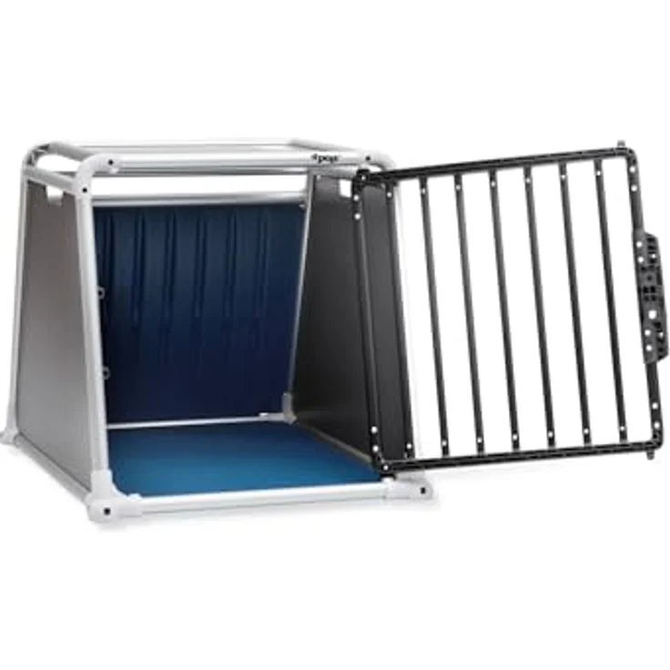 4pets ECO 3 Medium Hunde Transport Box, Crash getestet mit IPS Rückwand, DoubleDock und Safelock Türverriegelung, inklusive Bodenmatte, 2 Jahre Garantie – Bild 2