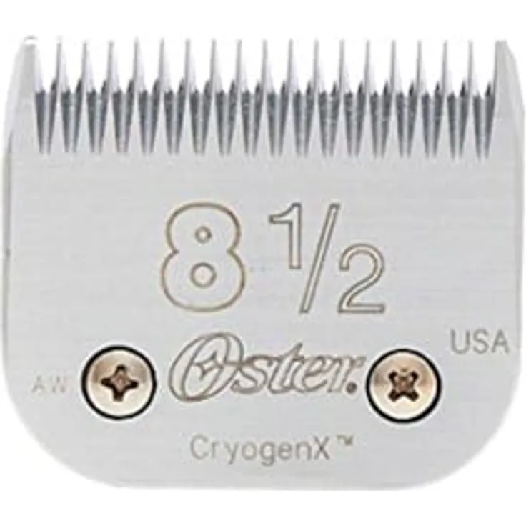 Oster Scherkopf Nr. 8 1/2, Ersatzklinge für Hundeschermaschinen, 2,8 mm Schneidlänge, kühler und langlebiger Schneidkopf
