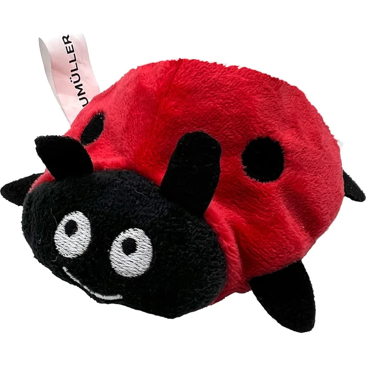 Aumüller Katzenspielkissen Marienkäfer Dotty, hochwertiges Spielzeug für Katzen mit ansprechendem Design