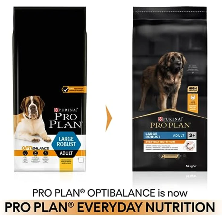 PRO PLAN Adult Large Robust Hundefutter, Trockenfutter mit Huhn & Reis, 14 kg – Bild 4
