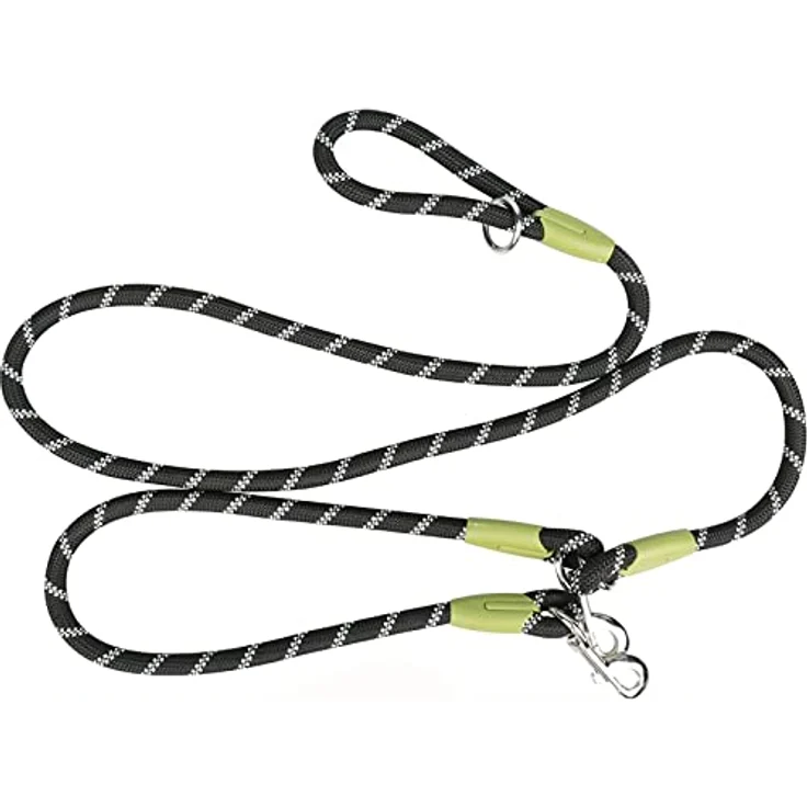 Eyleaf Hands Free Hundeleine 220cm, reflektierende Crossbody Leine aus wetterfestem Nylon für kleine, mittlere und große Hunde, vielseitig einsetzbar beim Gehen, Joggen und Laufen – Bild 2