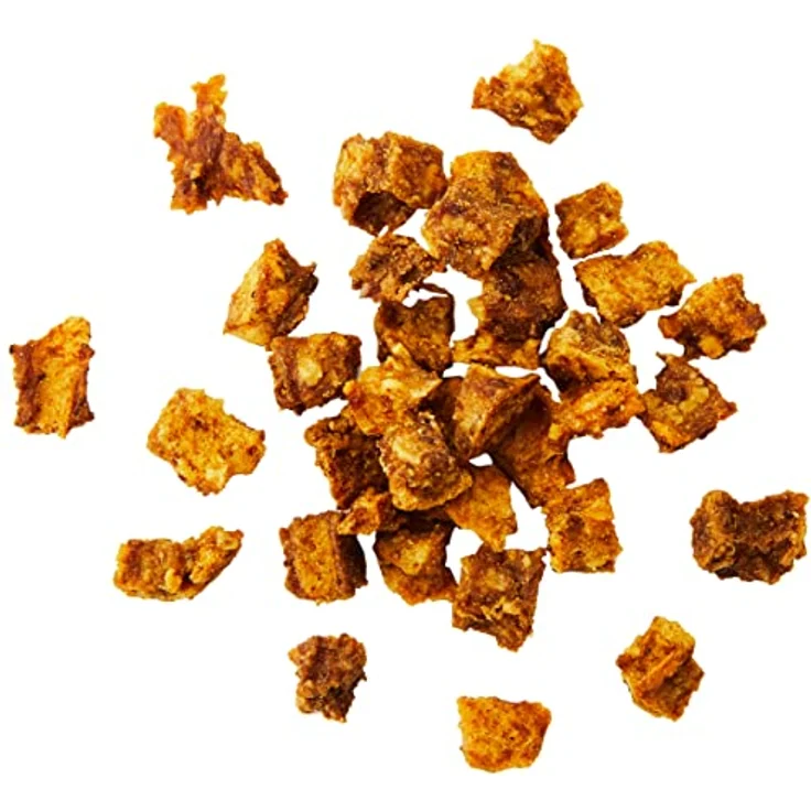 SNACKOMIO SnackOMio – Premium Hundesnack – saftige Fleischwürfel vom Huhn, 125g, getreidefrei, lufttrockener Natur-Hundesnack – Bild 3