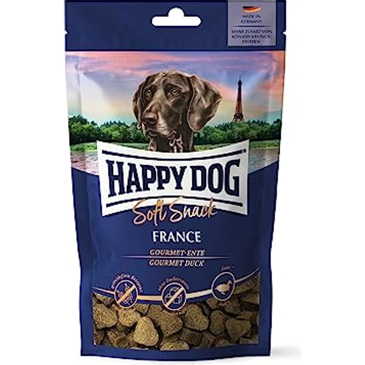 Happy Dog SoftSnack France, köstlicher Hundesnack, 100g – Bild 1