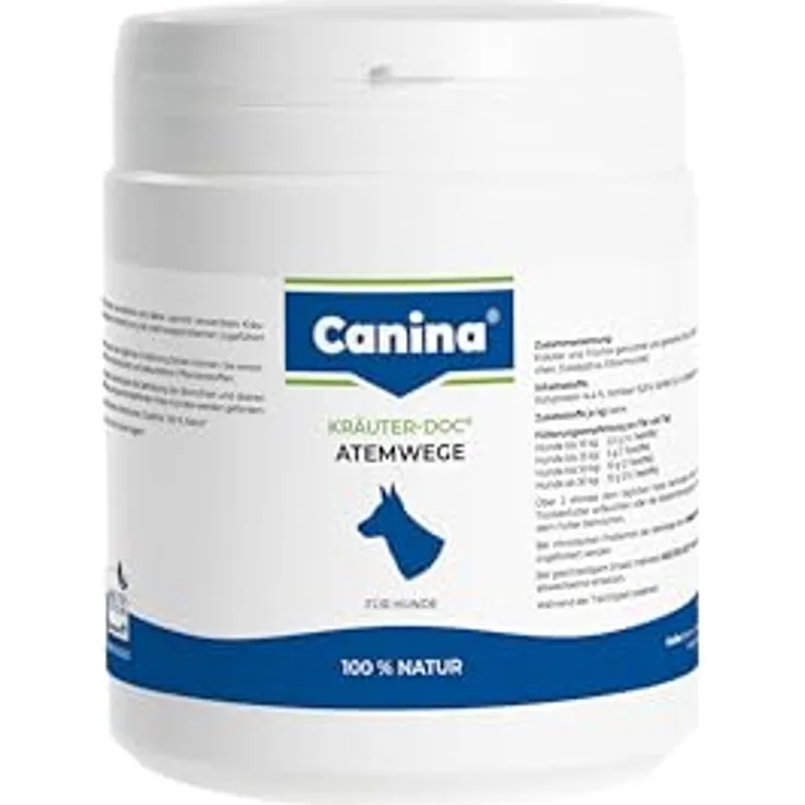 Canina Kräuter-Doc Atemwege, Kräutermischung zur Unterstützung der Atemwege, 0.3 kg