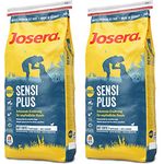 Josera SensiPlus Trockenfutter für Hunde, 2 x 15 kg Sparpaket, leicht verdaulich, Granulatgröße ~2,05 cm, für normale Aktivität, 30 kg