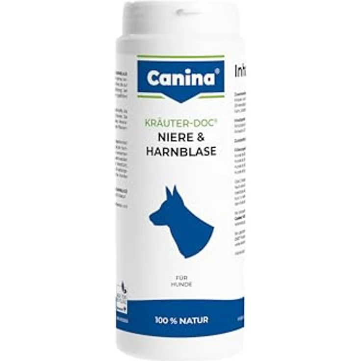 Canina Kräuter-Doc Niere und Harnblase, 100% natürliche Kräutermischung zur Unterstützung des Wohlbefindens von Hunden, 0.15 kg – Bild 1