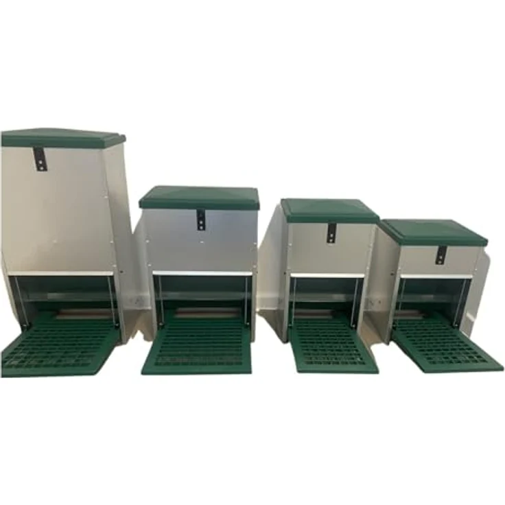 Olba Napf Feedomatic Futterautomat - Huhn - Automatisch - 5kg - UV-beständig - Stabil - 27,5x23x39,5 cm – Bild 4