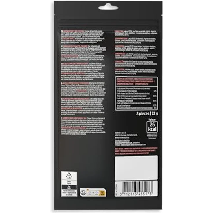 Rosewood Chewy Sticks Lachs Small – Kaustangen für Hunde mit Lachs, Rinderhautsnack, ohne Getreide, unterstützt die Zahnpflege, 72 g – Bild 2