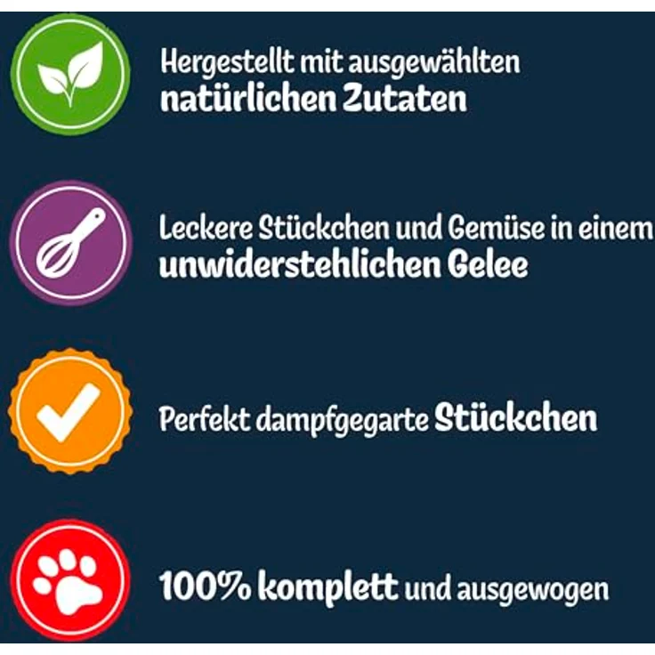 Felix Naturally Delicious Katzenfutter nass, Geschmacksvielfalt vom Land mit Gemüse in Gelee, 80er Pack (2x40x80g), getreidefrei, für ausgewachsene Katzen – Bild 3