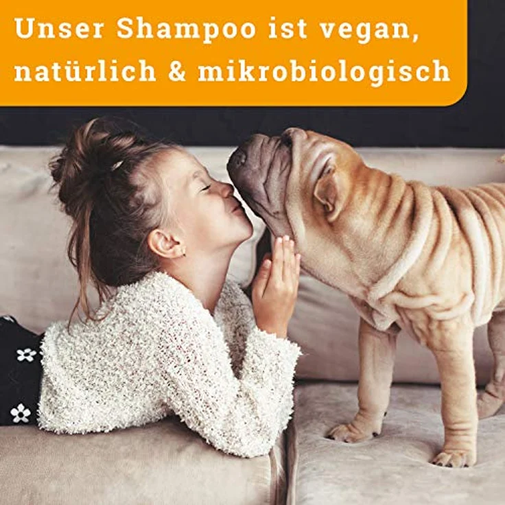 awiwa® Hundeshampoo & Katzenshampoo, 100% Bio für langes und kurzes Fell, 250 ml, pH-hautideal, vegan, geruchsneutralisierend – Bild 4
