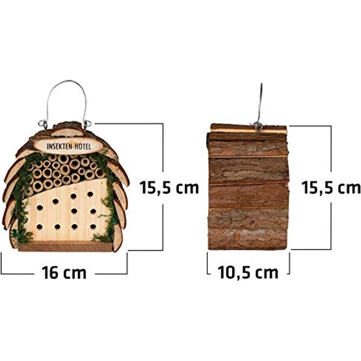 Gardigo Insektenhotel Bienen & Marienkäfer FSC – Bild 4