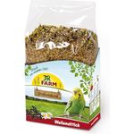 JR FARM Birds Individual Wellensittich, artgerechtes Vogelfutter 1 kg für gesunde Vitalfunktionen, gentechnikfrei, Made in Germany