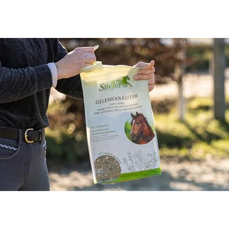 Stiefel Gelenkkräuter für Pferde, 100% naturbelassene Kräutermischung zur Unterstützung der Sehnen & Gelenke, 1 kg – Bild 4
