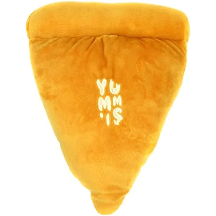 Joytoy (CN) Pizza Kuscheltier mit Kawaii Gesicht - Kuschelig weich, ca. 32 cm, Yummies inspiriert – Bild 3