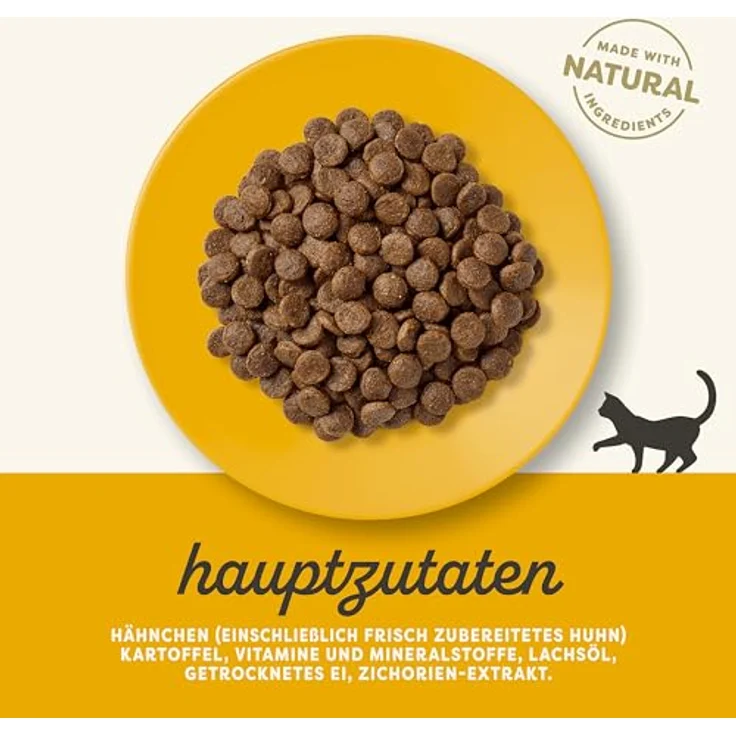 Applaws Adult Huhn, Katzen-Trockenfutter mit hohem Fleischanteil, 400 g, getreidefrei und mit Omega-3-Fettsäuren – Bild 2