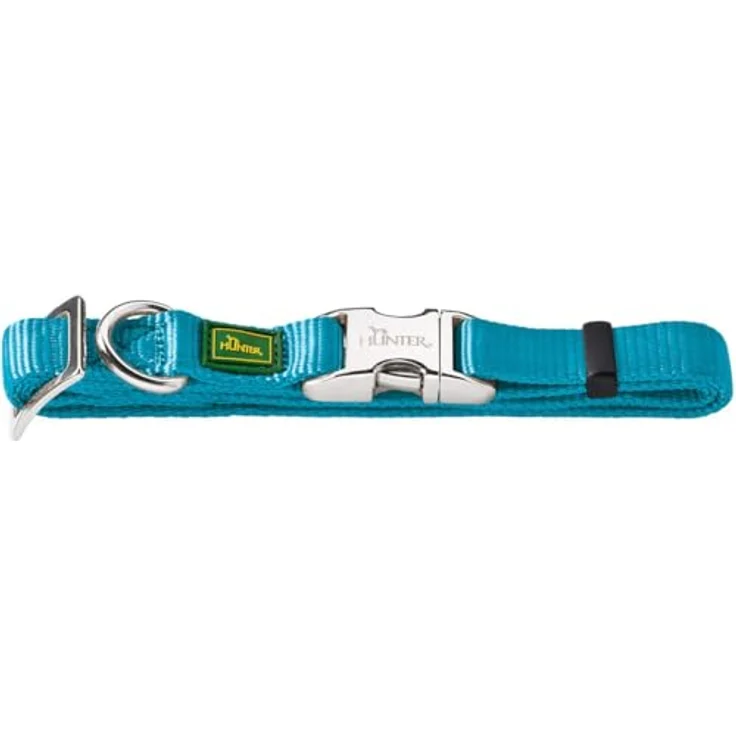 Hunter Hunde-Halsung Vario Basic Alu-Strong petrol XL – Bild 1