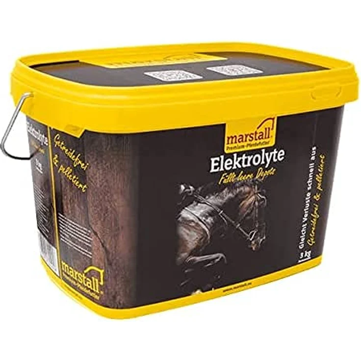 marstall Premium-Pferdefutter Elektrolyte, pelletiertes Diätfuttermittel mit organischem Magnesium, 3 kg Packung – Bild 1