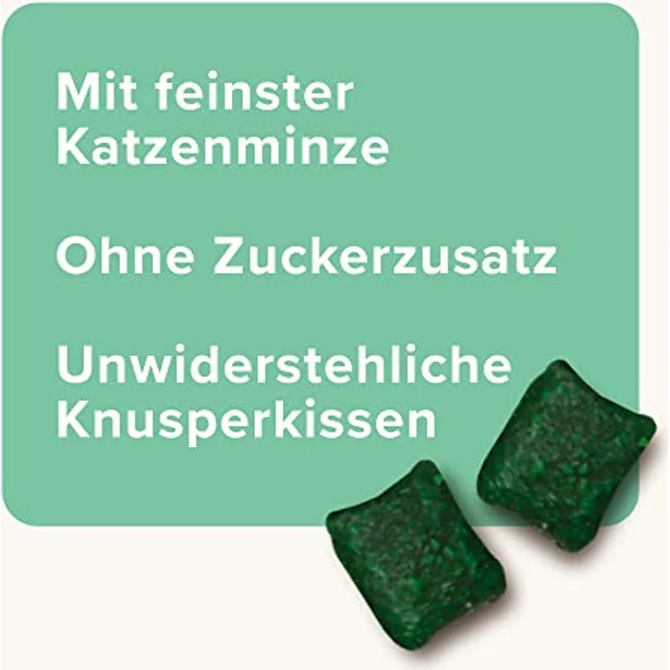 BEAPHAR Cat Nip Bits, Katzenminze und Malz Snacks, unterstützt Gesundheit und Zahnpflege, 150 g – Bild 3