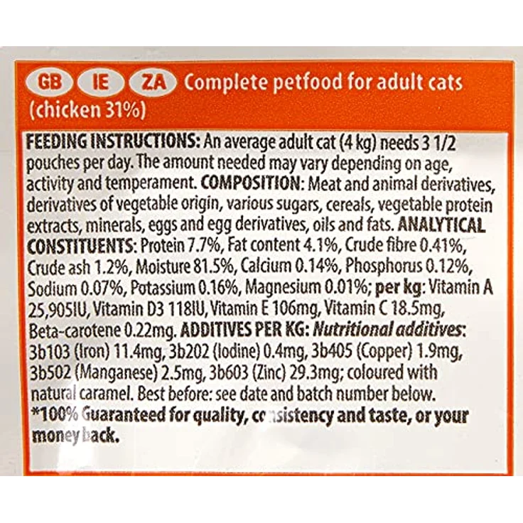 Hill's SCIENCE PLAN Light Adult Katzenfutter Multipack Huhn, kalorienreduzierte Ernährung für erwachsene Katzen, 12x85 g – Bild 7