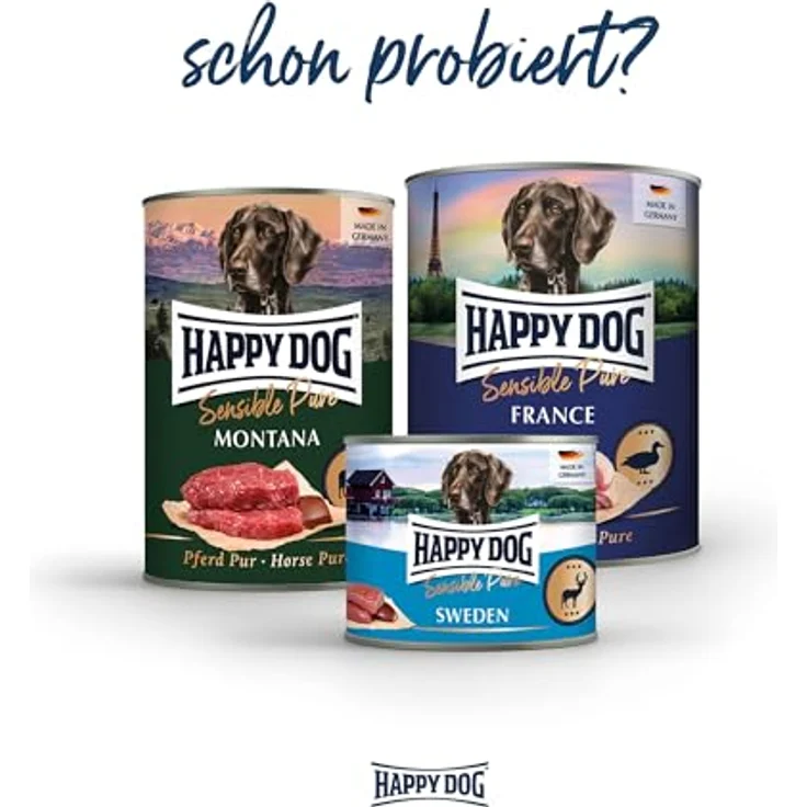 Happy Dog Sensible Pure Texas, Hunde-Nassfutter mit Truthahn, 12x400g – Bild 4