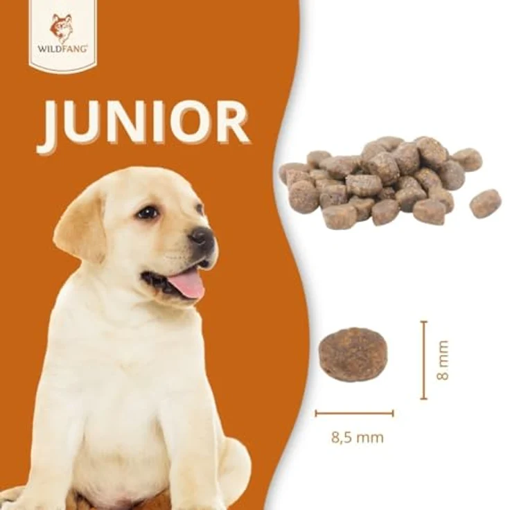 Wildfang® Hundefutter Junior - Trocken - Getreidefreies Premium Hundefutter mit 60% Huhn, 12 kg – Bild 5