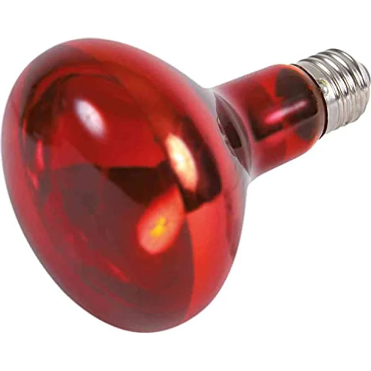 Trixie 76098 Infrarot Wärme-Spotlampe, 150 W, ideal für Terrarien, ø 95 x 130 mm, schwarz – Bild 1