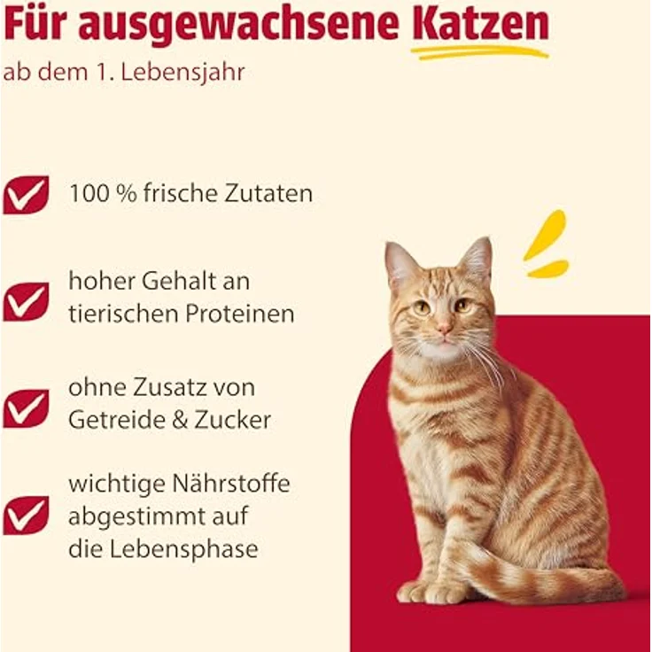 Animonda Carny Nassfutter Katze Adult, Mixpaket Fleischauswahl 12x400 g, ohne Zucker und Konservierungsstoffe, für Katzen von 1-6 Jahren – Bild 6