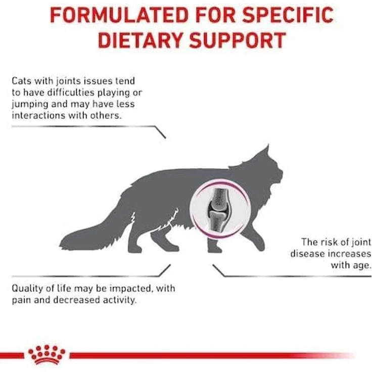 Royal Canin Veterinary MOBILITY, 2 kg Trockenfutter für Katzen zur Unterstützung der Gelenkfunktion, mit Grünlippmuschelextrakt und EPA+DHA – Bild 5