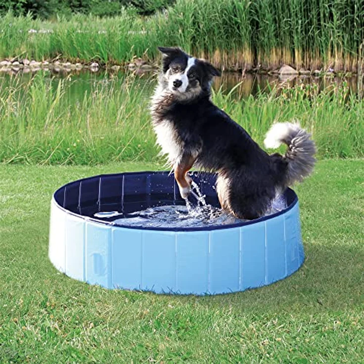 Trixie Hundepool hellblau 80x20cm – Bild 3