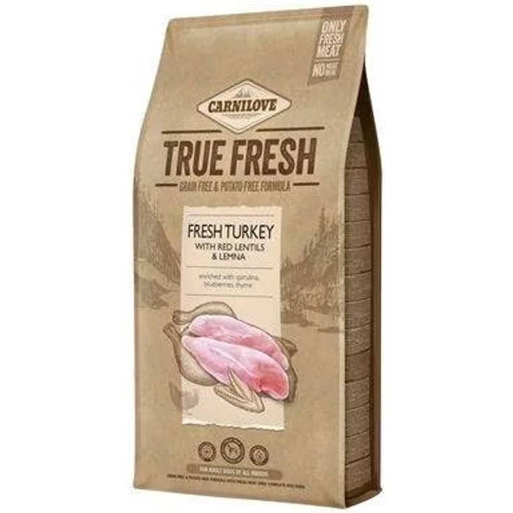 CARNILOVE Canine Adult True Fresh Truthahn, Hunde-Trockenfutter, 4 kg