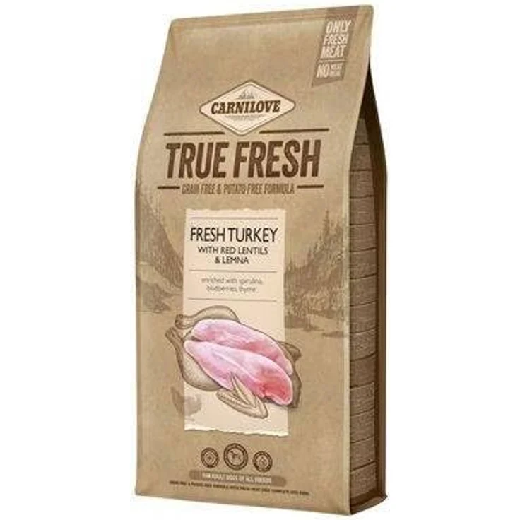CARNILOVE Canine Adult True Fresh Truthahn, Hunde-Trockenfutter, 4 kg