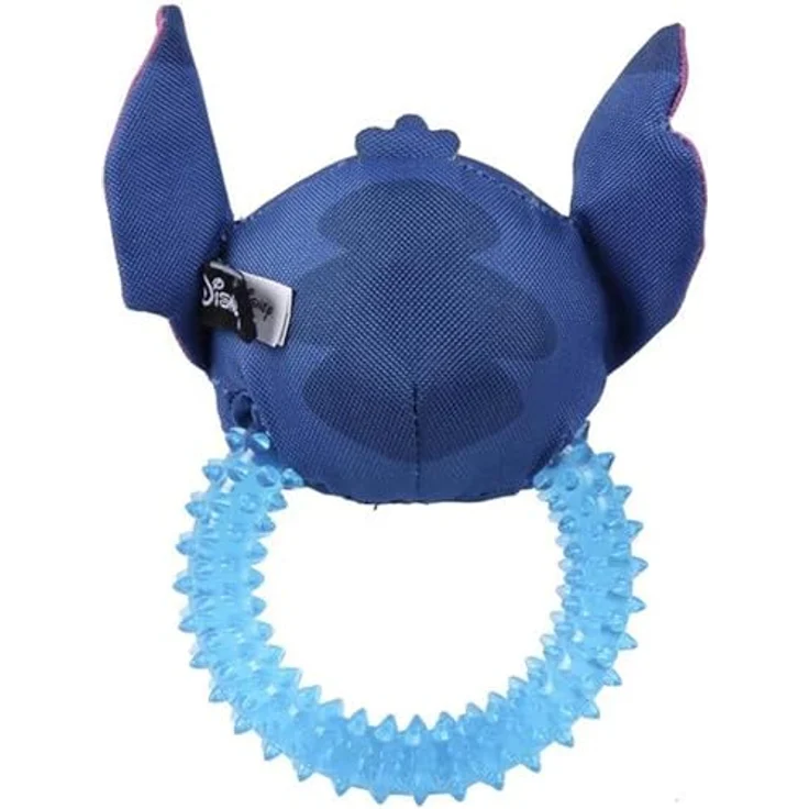 Cerdá Cerda Pets Dog Teether Stitch, Kauspielzeug für Hunde aus EVA, blau, mit Zahnpflege und Klang, 13 x 6 x 22 cm – Bild 2