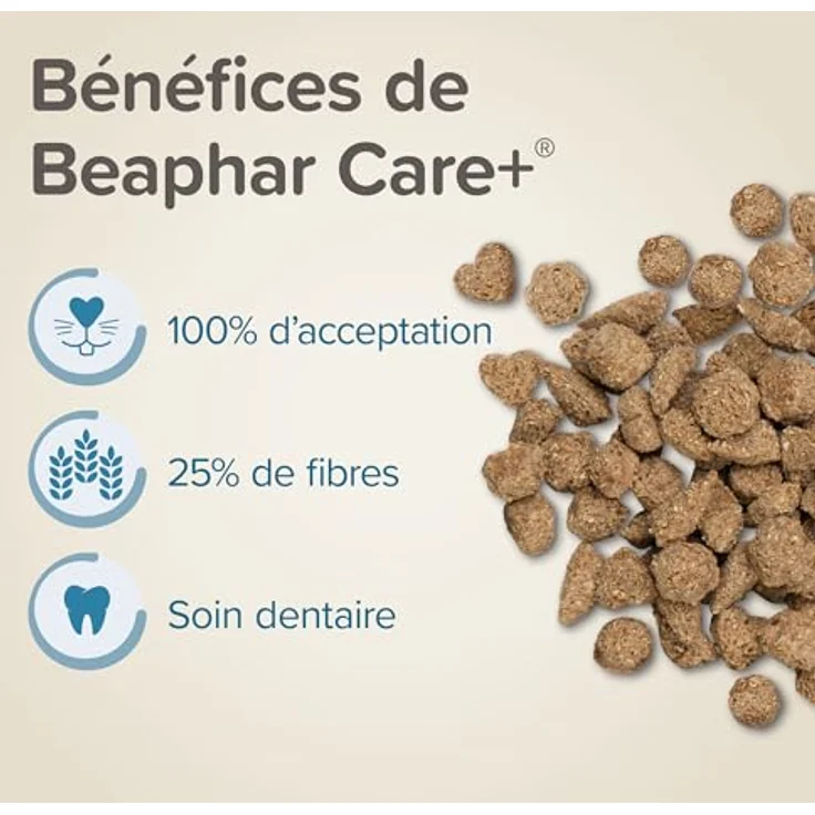 Beaphar Care+ Kaninchen 5 kg, vollwertiges Kleintierfutter mit ausgewogener Ernährung, Zahn- und Darmgesundheit Unterstützung – Bild 5