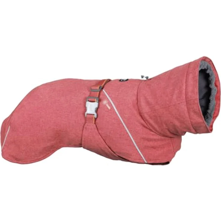 Hurtta Expedition Parka II, warmer Hundemantel für den Winter, Rot, Größe 23 – Bild 1