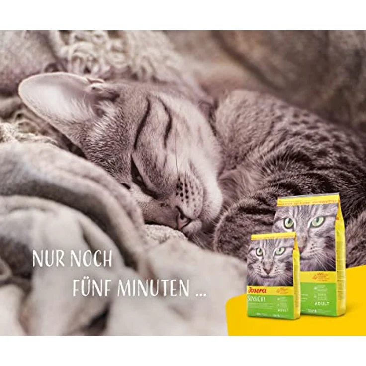 Josera SensiCat, Premium Trockenfutter für empfindliche Katzen, Geflügel & Reis, weizenfrei, 2 kg Packung – Bild 5