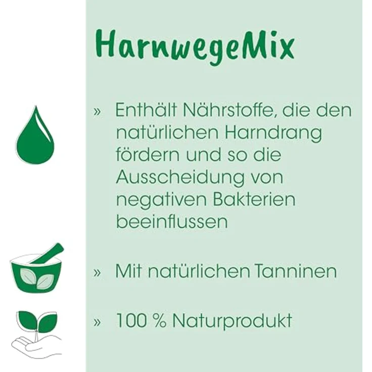cdVet HarnwegeMix, Ergänzungsfuttermittel für Hunde und Katzen zur Unterstützung der Harnwege, 30 g Pulver – Bild 2