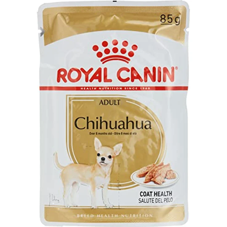 Royal Canin Chihuahua Adult, Nassfutter für ausgewachsene Chihuahuas, 12 x 85 g, unterstützt Stuhlqualität und Zahngesundheit, hohe Akzeptanz – Bild 4