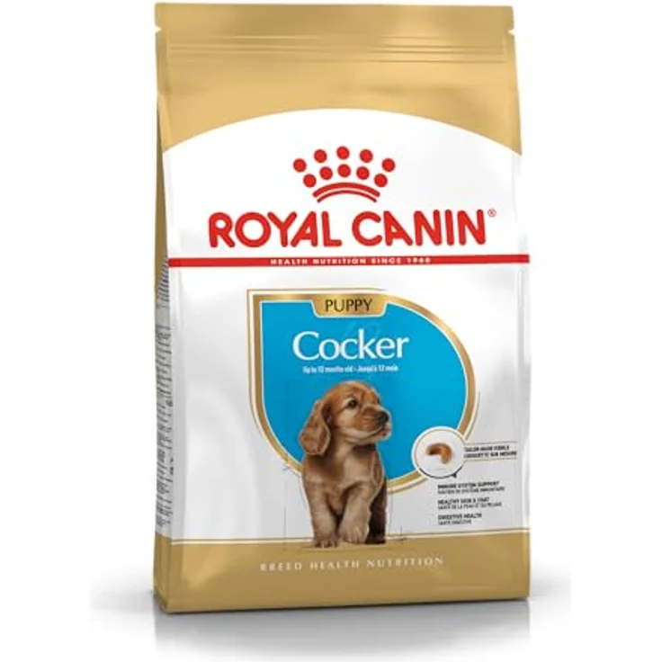 Royal Canin Cocker Puppy, Trockenfutter für Welpen mit gebiss- und maulpflegender Wirkung, 3kg – Bild 1