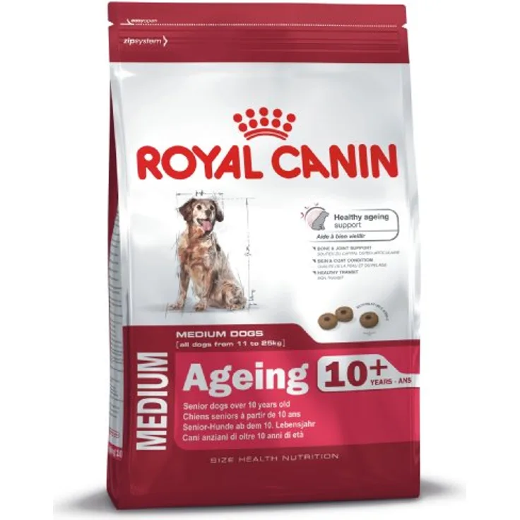 Royal Canin MEDIUM Ageing 10+, Trockenfutter für ältere mittelgroße Hunde (11-25 kg), 2x15kg
