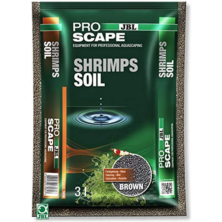 JBL ProScape ShrimpsSoil, Aquarien-Substrat für Garnelen, braun, Inhalt: 3 l – Bild 2