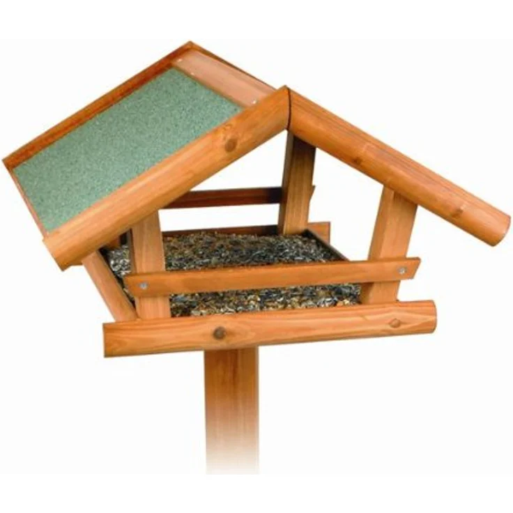 Trixie Futterhaus mit Ständer Natura 46x22x44 cm Braun 5570 – Bild 4