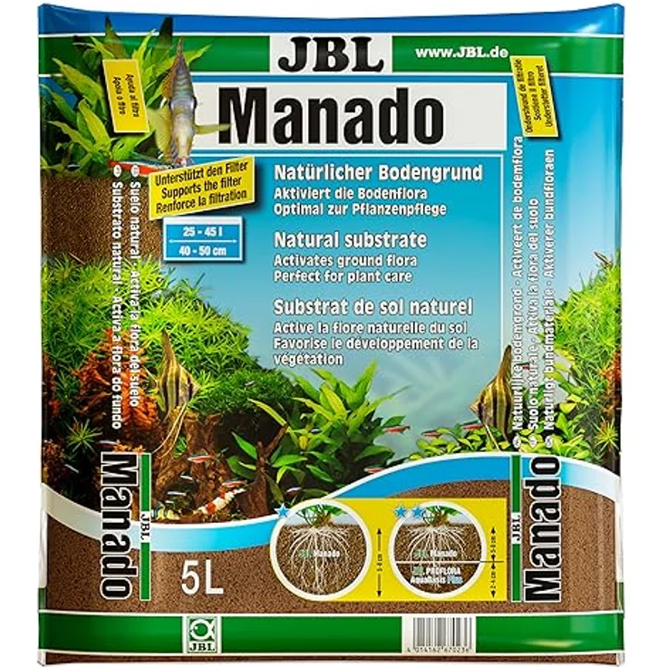 JBL Manado Naturbodengrund für Süßwasser Aquarien – Bild 2