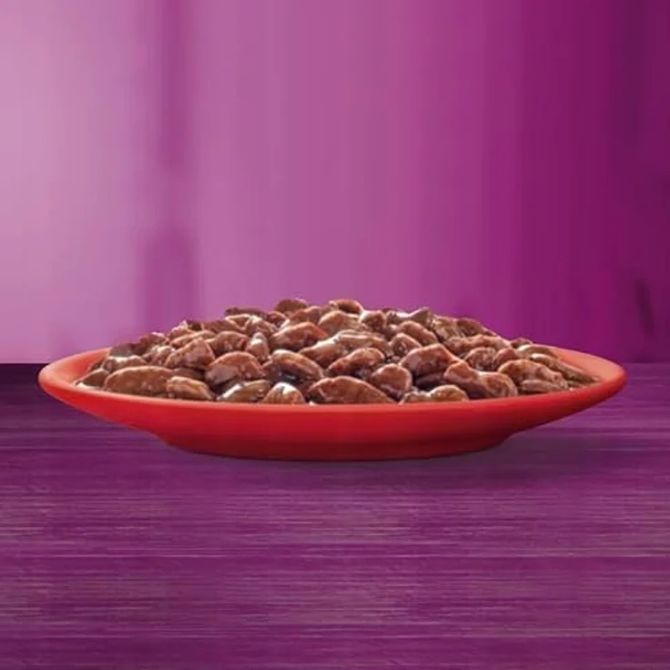 Whiskas Mega Pack 1+ Klassische Auswahl in Sauce, 40 x 85g, ausgewogenes Katzenfutter für glückliche Katzen – Bild 3
