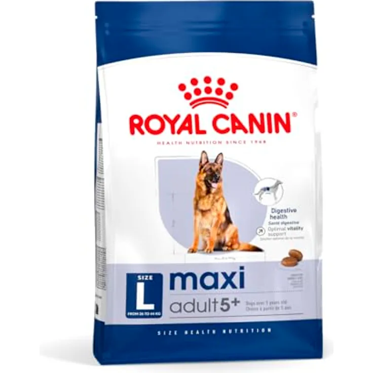 Royal Canin MAXI Adult 5+, Trockenfutter für ältere große Hunde (26-44kg), 4kg
