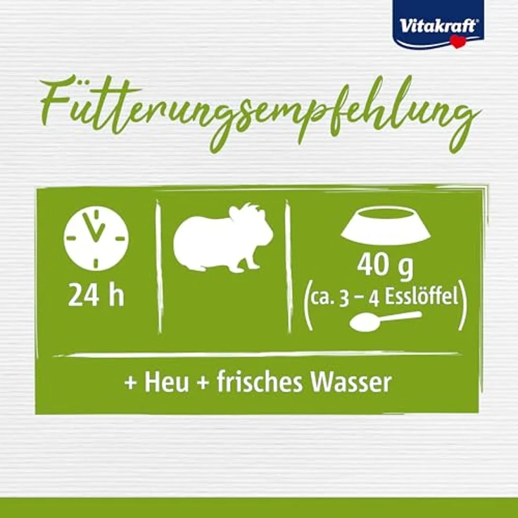 Vitakraft Life Power, Hauptfutter für Meerschweinchen mit Apfel und Roter Beete, stärkt die Abwehrkräfte, ohne Zucker, 600g – Bild 5